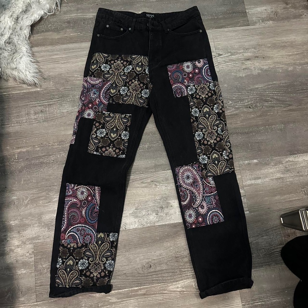 BoohooMAN Black Denim Jeans